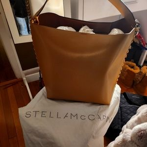 Stella Mccartney large 2 tone leather tote